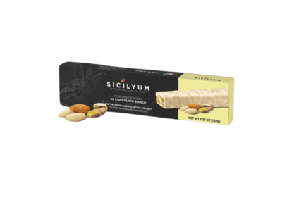 Torrone Sicilyum Al Cioccolato Bianco 150g